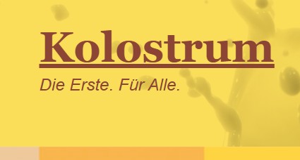 Kolostrumkarte Screenshot
